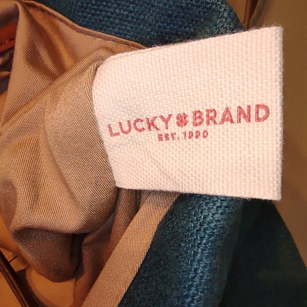 NWT Lucky Brand Aztec Pattern Fabric Tote - Picture 11 of 12